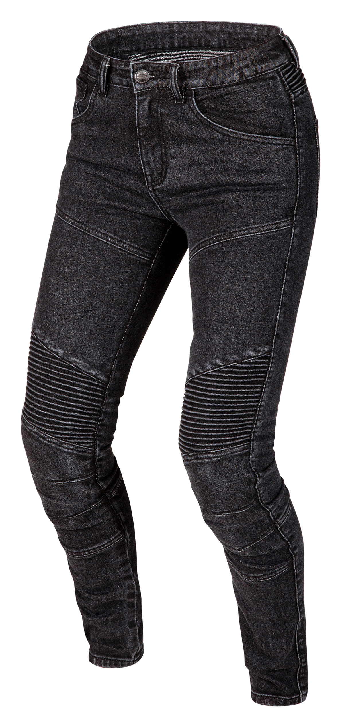 Black biker jeans womens store