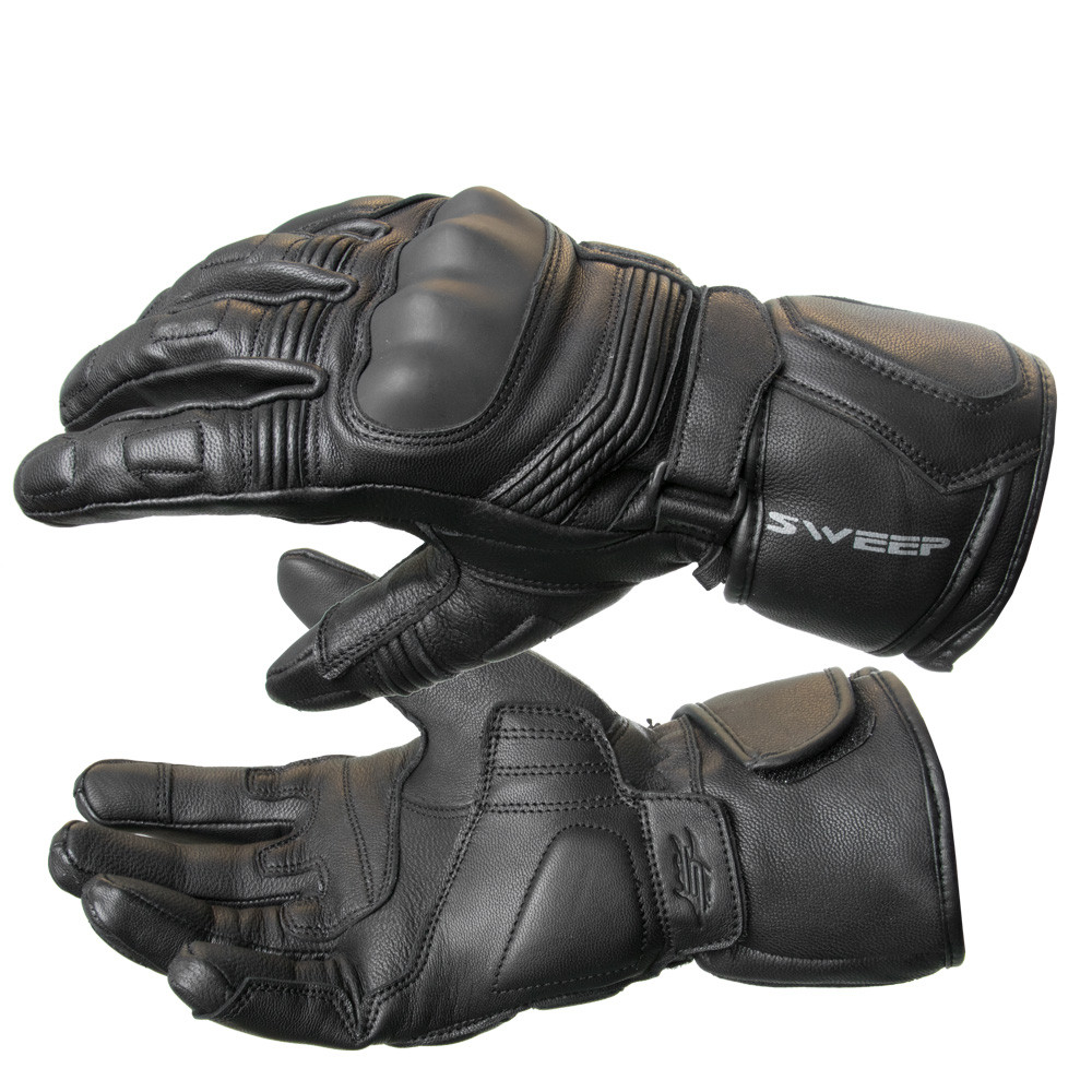 Sweep Challenger Evo waterproof leather glove - Motorbike