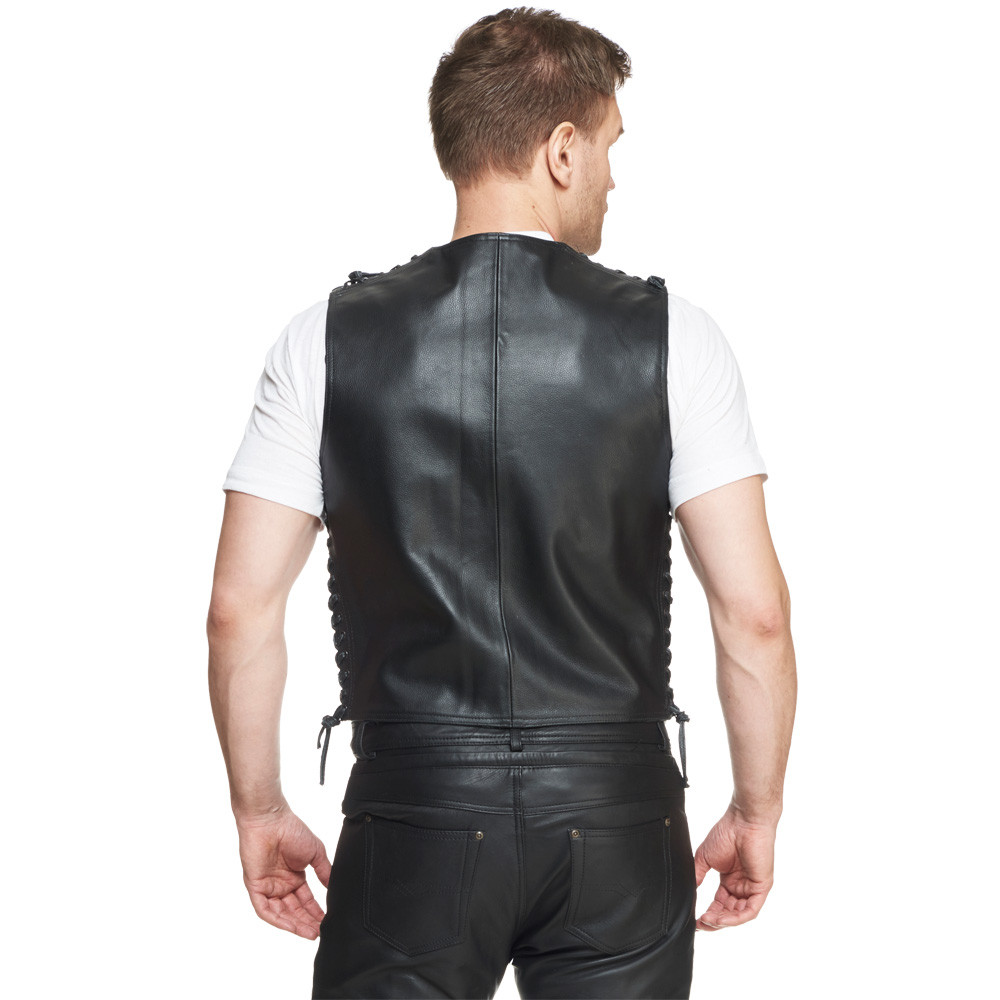 Sweep Randy leather vest - Motorbike equipment from web