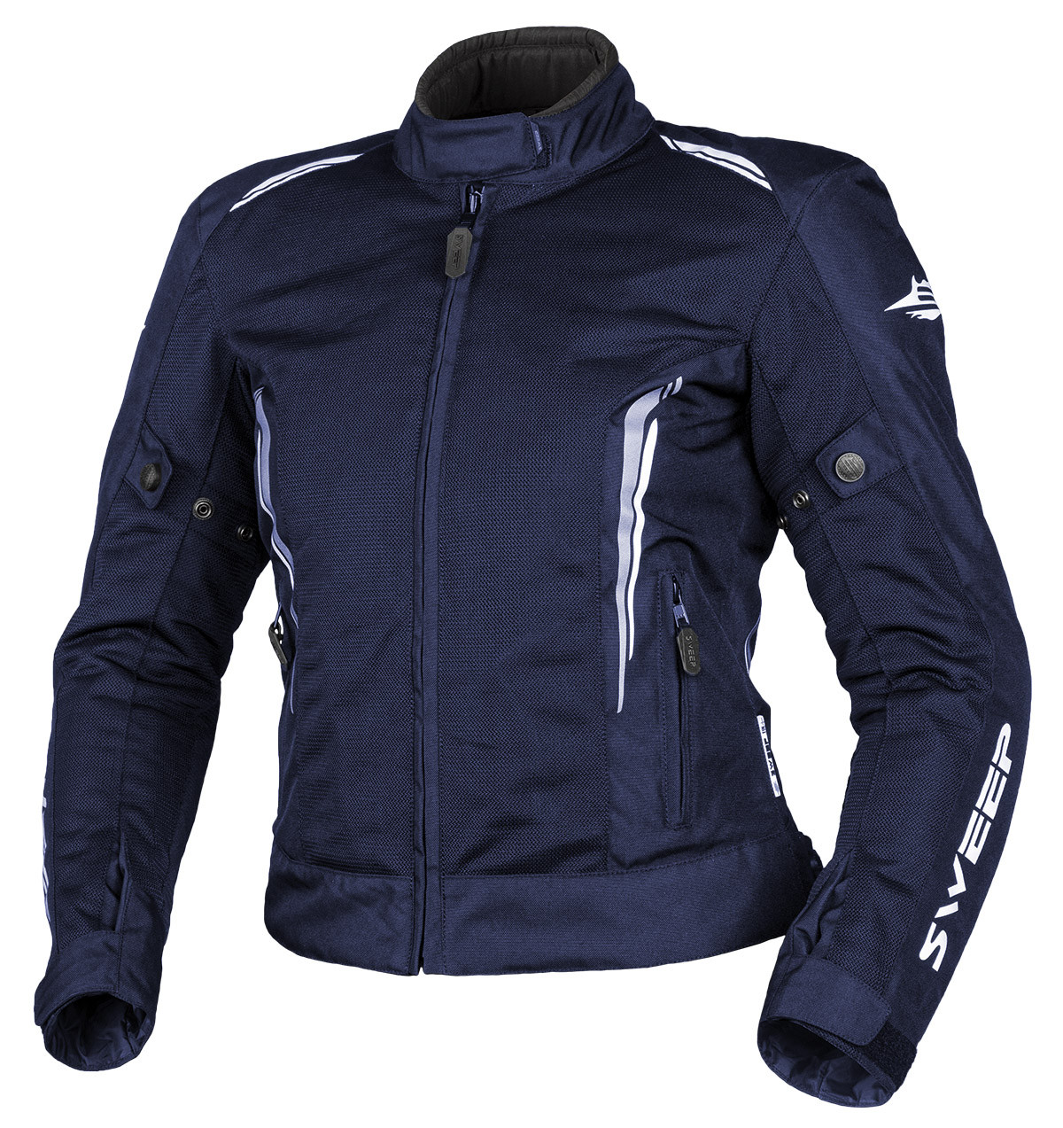 Sweep Air ladies summer mc jacket, blue - Motorbike equipment from Sweep Air ladies summer mc jacket, blue - Motorbike equipment from