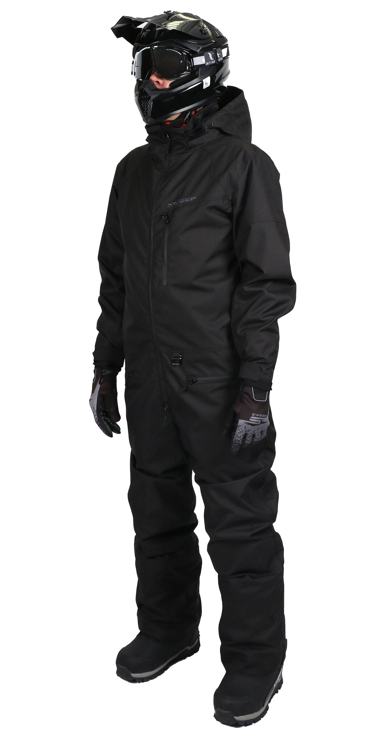 Sweep Vertex Light Monosuit, black - Motorbike equipment from web