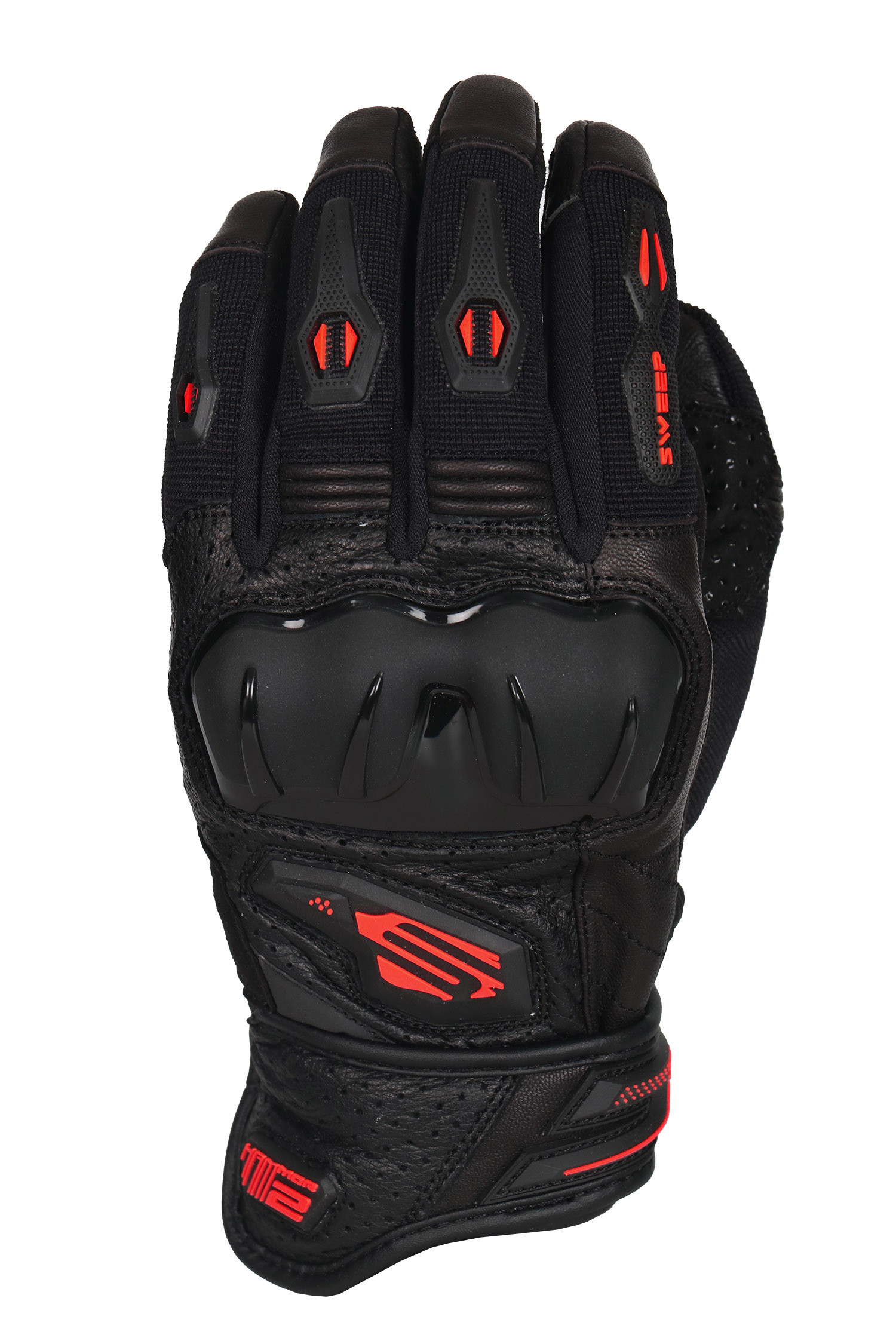 Sweep Hammer 2 glove, black/red - Motorbike equipment from