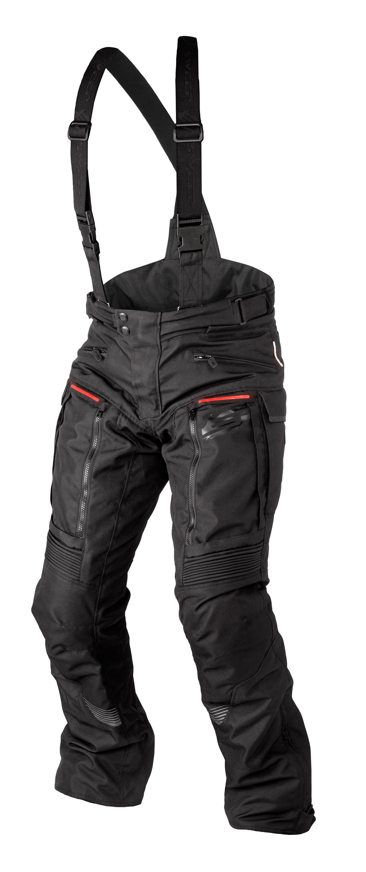 Sweep Rampart mc pant, black/red - Motorbike equipment from web