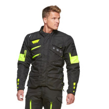 Sweep GPX 4-season jacket, black/yellow