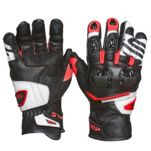 Sweep Forza gloves, black/white/red