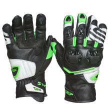 Sweep Forza gloves, black/white/green