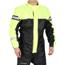 Sweep Monsoon 3 Rain jacket, black/yellow