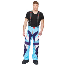 Sweep Racing Division 2.0 snowmobile pant, blue/light blue/white/red