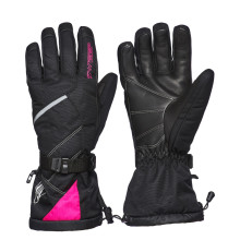 Sweep Snow Queen 2.0 ladies snowmobile glove, black/pink