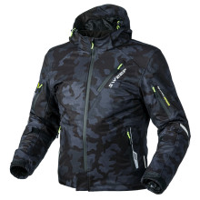 Sweep Breakout vedenpitävä softshell ajotakki, tummanharmaa/camo