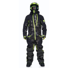 Sweep Peak Insulated kelkkahaalari, musta/camo/keltainen
