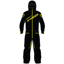 Sweep Razor Insulated lasten kelkkapuku, musta/keltainen