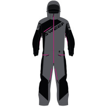 Sweep Razor Insulated naisten kelkkahaalari, musta/harmaa/pinkki