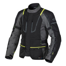 Sweep Azimut vedenpitävä ajotakki, musta/harmaa/keltainen