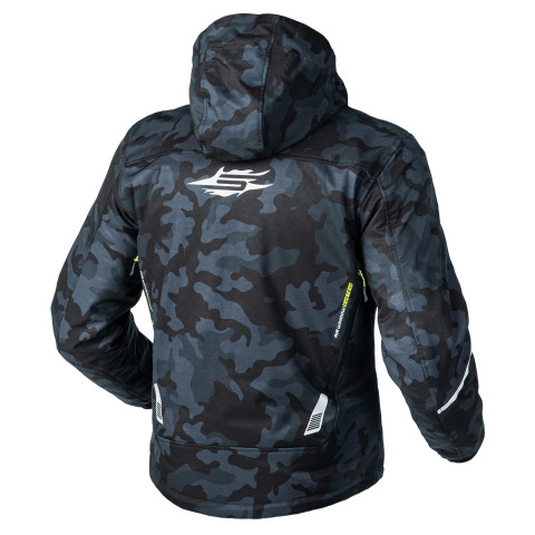 Sweep Breakout vedenpitävä softshell ajotakki, tummanharmaa/camo