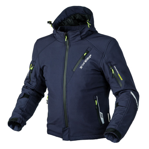 Sweep Breakout vedenpitävä softshell ajotakki, vuoreton, navy sininen