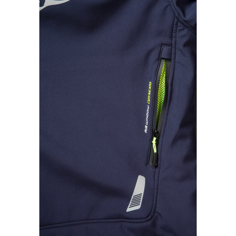 Sweep Breakout vedenpitävä softshell ajotakki, navy sininen
