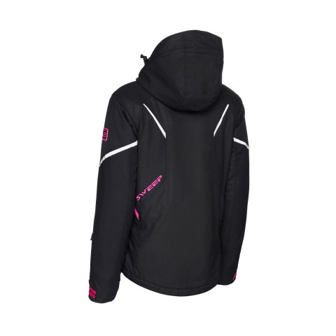 Sweep Recon naisten kelkkatakki, musta/pinkki