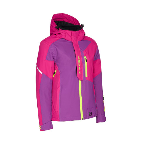 Sweep Recon naisten kelkkatakki, purppura/neon keltainen