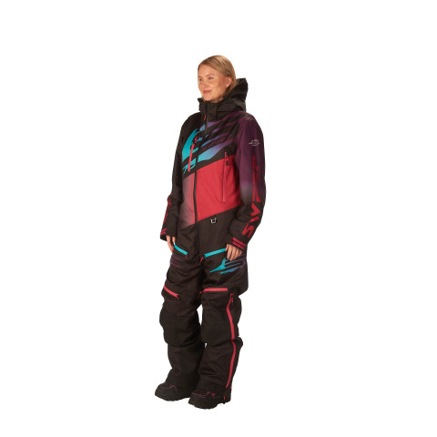 Sweep Icon Insulated naisten kelkkahaalari, musta/puna/sini/purppura