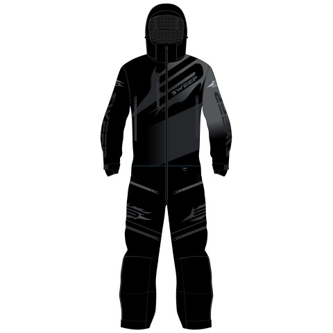 Sweep Icon Insulated naisten kelkkahaalari, musta/harmaa