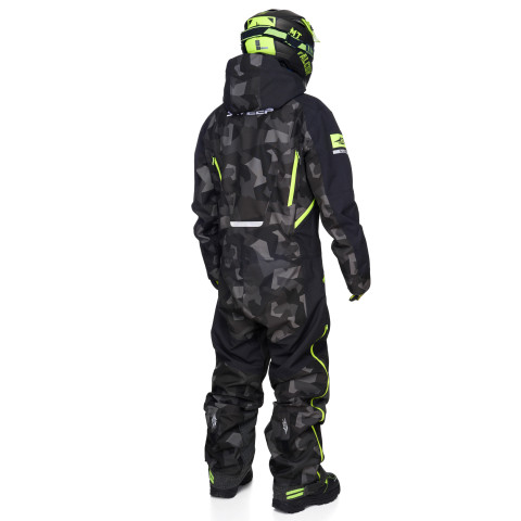 Sweep Peak Insulated kelkkahaalari, musta/camo/keltainen