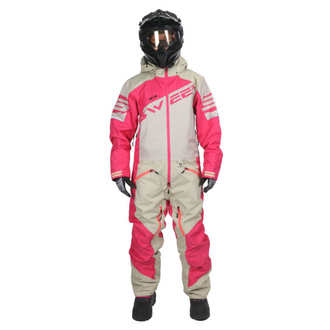 Sweep Razor Insulated naisten kelkkahaalari, vaniljan valkoinen/pinkki