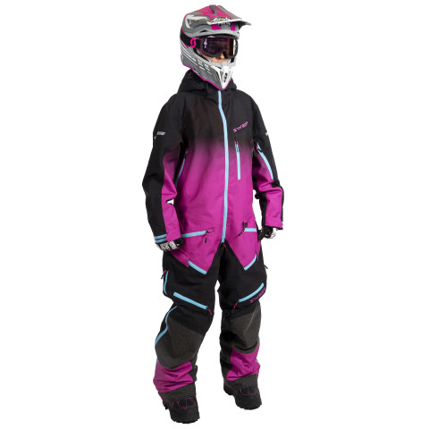 Sweep Tundra Light naisten kelkkahaalari, fuksia-musta/turkoosi