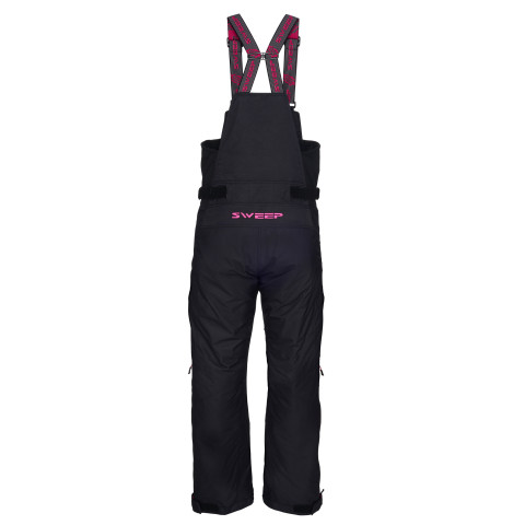 Sweep Recon naisten kelkkahousut, musta/pinkki