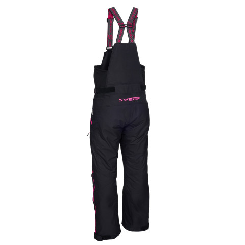 Sweep Recon naisten kelkkahousut, musta/pinkki