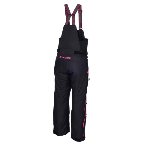 Sweep Recon naisten kelkkahousut, musta/pinkki