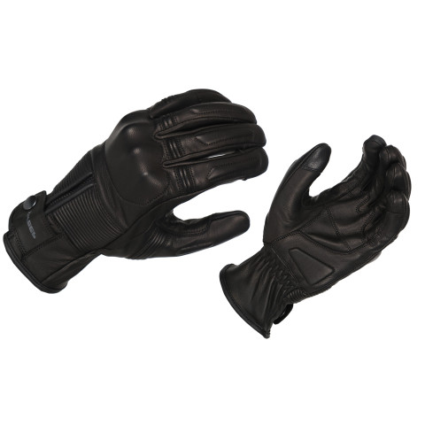 Sweep Patrol nahkakäsineet, musta