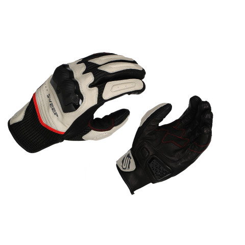 Sweep Windy ajokäsine, musta/valko/punainen