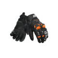 Sweep Volcano short racing gloves, black/white/orange