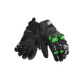 Sweep Volcano short racing gloves, black/white/green