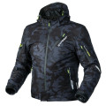 Sweep Breakout waterproof softshell mc jacket, W/O thermo liner, dark grey/camo