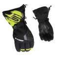 Sweep Outpost Snowmobile gloves, black/neon yellow