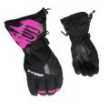 Sweep Outpost ladies snowmobile glove, black/pink