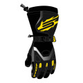 Sweep Recon ladies snowmobile glove, black/yellow
