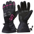 Sweep Scout Kids Snowmobile gloves, black/pink