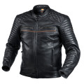Sweep Scrambler leather jacket, black/brown