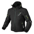 Sweep Breakout waterproof softshell mc jacket W/O thermo liner, black/yellow