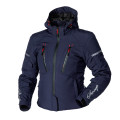 Sweep Flawless ladies softshell mc jacket without thermo liner, navy blue/redrn