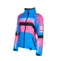 Sweep Missile RX ladies snowmobile jacket, pink/light blue/black
