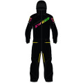 Sweep Razor Insulated kids snowmobile suit, black/rainbow