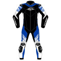 Sweep GPR2 Airbag Compatible 1pc leathersuit, black/white/blue