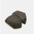 Sweep elbow slider for leathersuit, black, pair