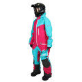Sweep Tundra Light ladies monosuit, light blue/bright pink