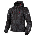 Sweep Flawless ladies softshell mc jacket, darkgrey/camo