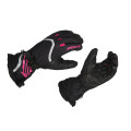 Sweep Recon ladies snowmobile glove, black/pink